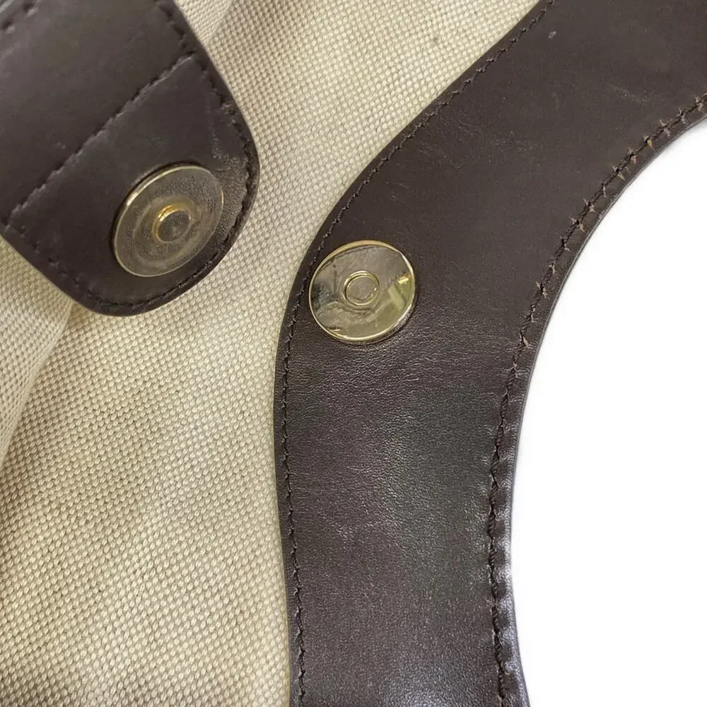 Gucci Sukey, GG Pattern Tote Bag 211944 Beige Dark Brown Jacquard Leather